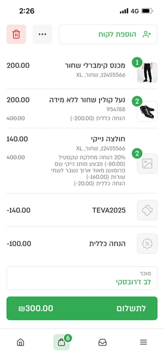 Business dashboard view 3